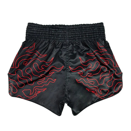 Fairtex BS1920 Muay Thai Shorts - Lava - Schwarz/Gold