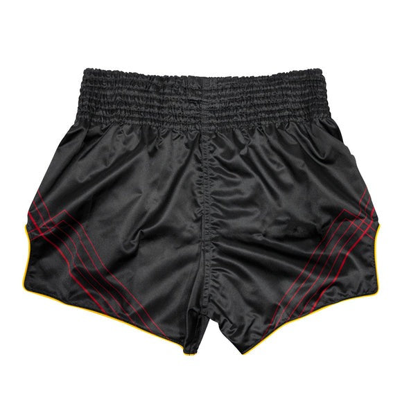 Fairtex BS1925 Muay Thai Shorts - Mr.X - schwarz/gold