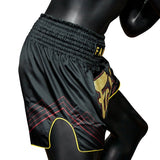 Fairtex BS1925 Muay Thai Shorts - Mr.X - schwarz/gold