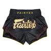 Fairtex BS1925 Muay Thai Shorts - Mr.X - schwarz/gold
