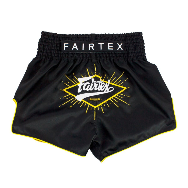 Fairtex BS1903 Muay Thai Shorts - Focus - Schwarz