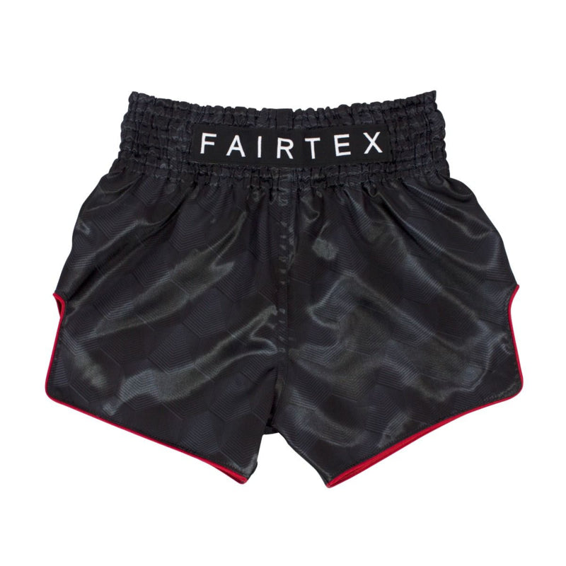 Fairtex BS1901 Muay Thai Shorts - Stealth - Schwarz