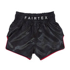 Fairtex BS1901 Muay Thai Shorts - Stealth - Schwarz