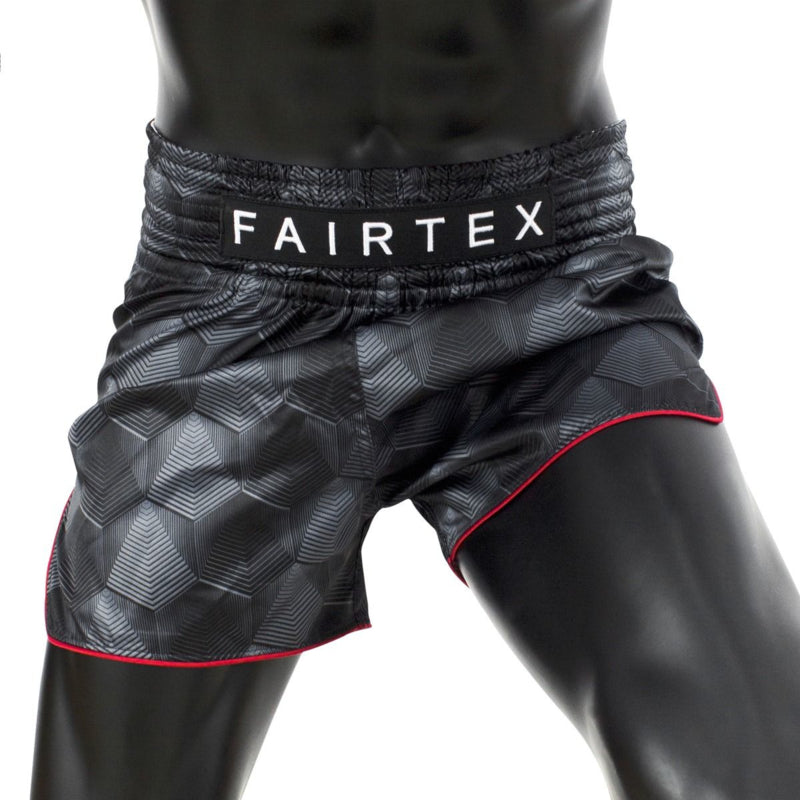 Fairtex BS1901 Muay Thai Shorts - Stealth - Schwarz