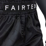 Fairtex BS1901 Muay Thai Shorts - Stealth - Schwarz