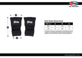 Fairtex Quick Wraps - Schwarz