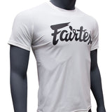 Fairtex Signature Tee - 4-Wege-Stretch - Weiß