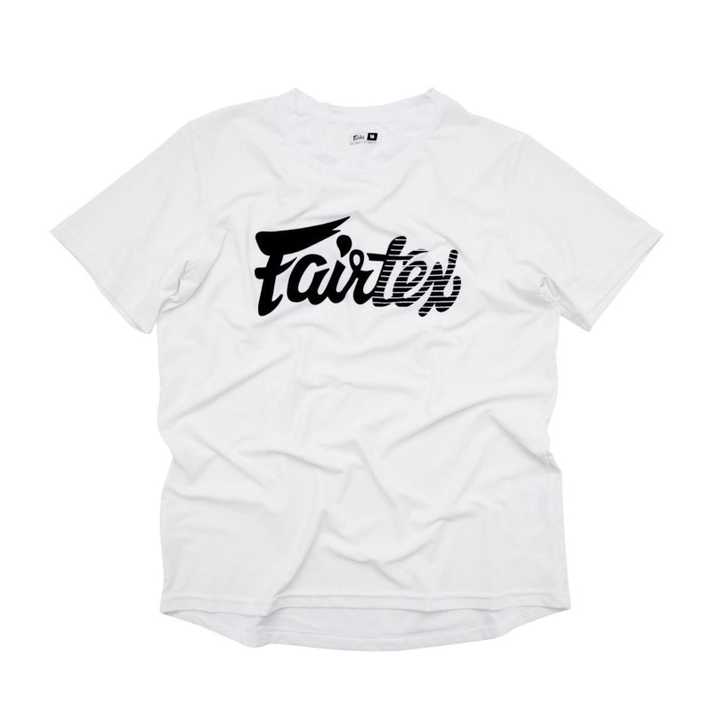 Fairtex Signature Tee - 4-Wege-Stretch - Weiß