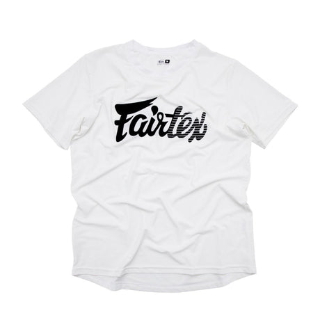 Fairtex Signature Tee - 4-Wege-Stretch - Weiß