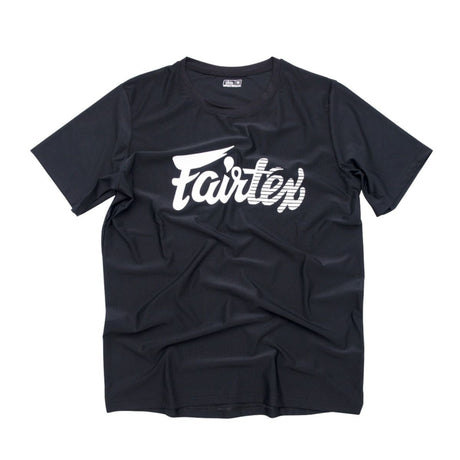 Fairtex Signature Tee - 4-Wege-Stretch - Schwarz