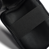 Fairtex SP10 Calfkick Pads - Zwart - Paar – detail van de sluiting
