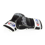 Fairtex FGV15 Sparring Handschuhe Doppelte Handgelenkschließe - Leder