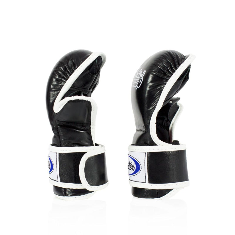 Fairtex FGV15 Sparring Handschuhe Doppelte Handgelenkschließe - Leder
