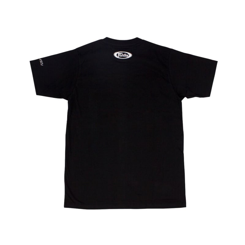 Fairtex TS7 Fairtex Script T-Shirt - Schwarz - Druck Weiß