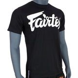 Fairtex TS7 Fairtex Script T-Shirt - Schwarz - Druck Weiß