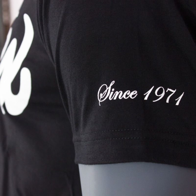 Fairtex TS7 Fairtex Script T-Shirt - Schwarz - Druck Weiß