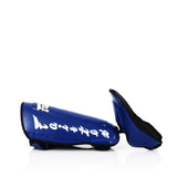 Fairtex SP7 Twister - abnehmbare Fuß- und Schienbeinschützer - Blau