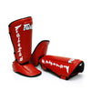 Fairtex SP7 Twister - abnehmbare Fuß- und Schienbeinschoner - Rot