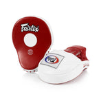 Fairtex FMV9 Ultimate Contoured Focus Mitts - Weiß / Rot