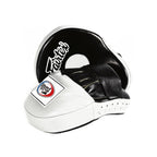 Fairtex FMV9 Ultimate Contoured Focus Mitts - Weiß / Schwarz
