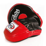 Fairtex FMV9 Ultimate Contoured Focus Mitts - Schwarz / Rot