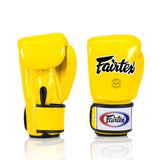 Fairtex BGV1 Universal Boxhandschuhe - "Tight-Fit" Design - Gelb