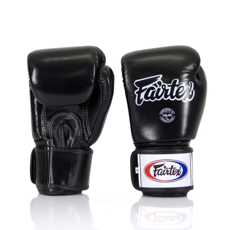 Fairtex BGV1 Universal Boxhandschuhe - "Tight-Fit" Design - Schwarz
