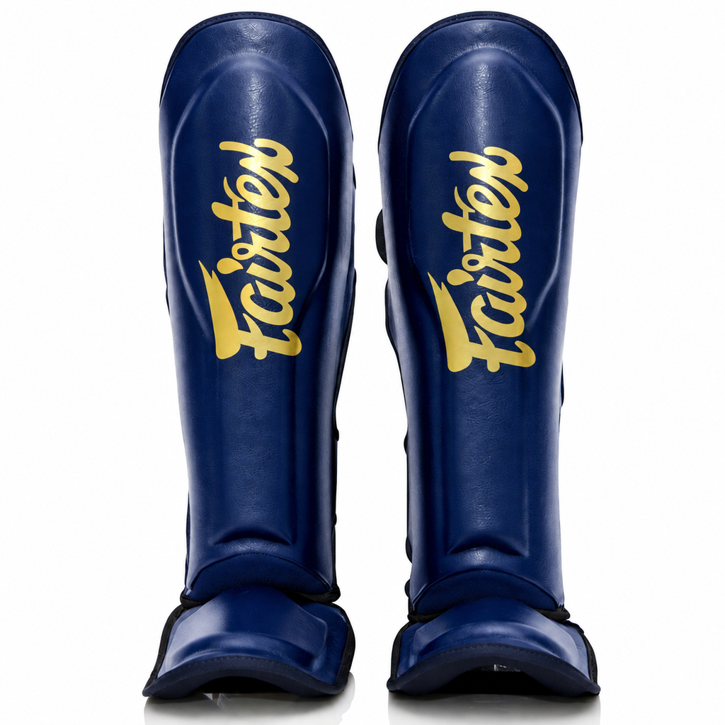Booster X Fairtex Schienbeinschoner - FXB SG - Schwarz / Gold