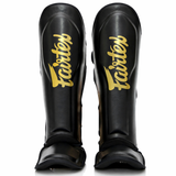 Booster X Fairtex Schienbeinschoner - FXB SG - Schwarz / Gold