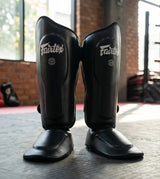 Fairtex SP9 Ultra Ergo Shin Guards – Black