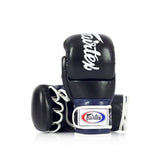 Fairtex FGV18 Super Sparring MMA Handschuhe - Schwarz / Blau