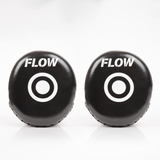 Flow Airmitts - Paar - Echt leer - Zwart/Wit