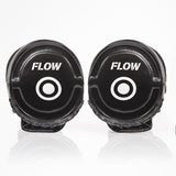 Flow Boxing Mitts zwart/wit – slagvlak met witte richtcirkel