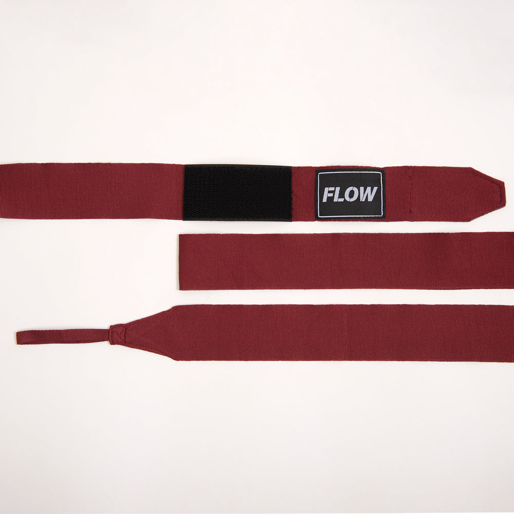 Flow Fightgear Bandagen 450 zm - Dunkelrot