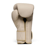 Flow - Challenge Boxhandschuhe - Echt Leder - Beige