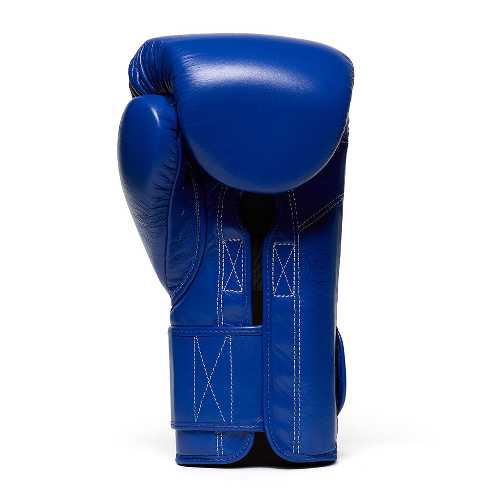 Flow - Challenge Boxhandschuhe - Echt Leder - Blau
