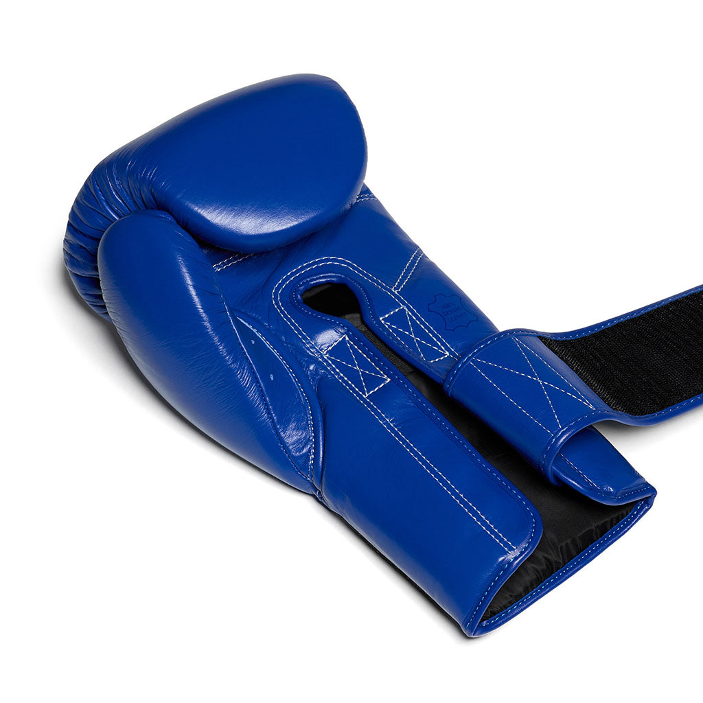 Flow - Challenge Boxhandschuhe - Echt Leder - Blau