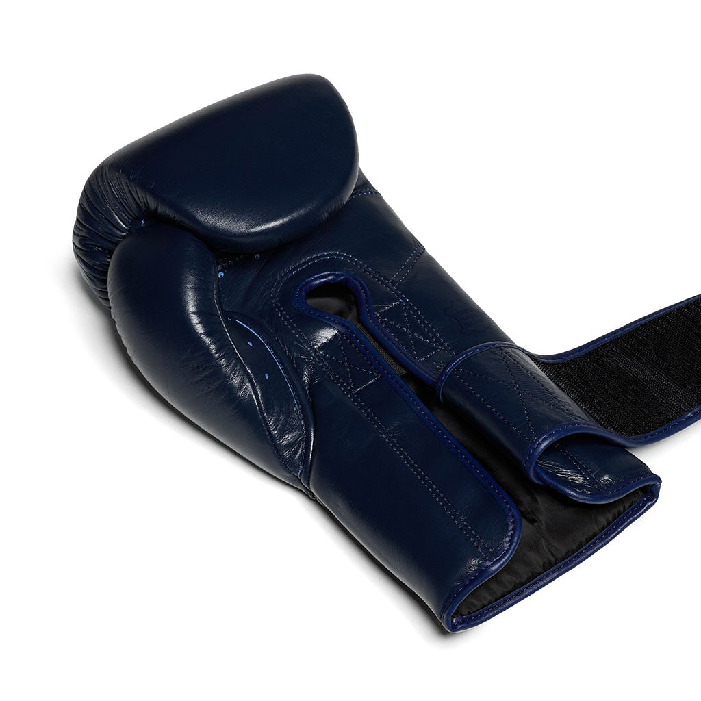 Flow - Challenge Boxhandschuhe - Echt Leder - Dunkelblau