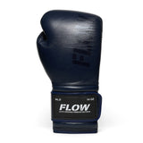 Flow - Challenge Boxhandschuhe - Echt Leder - Dunkelblau