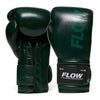 Flow - Challenge Boxhandschuhe - Echt Leder - Dunkelgrün