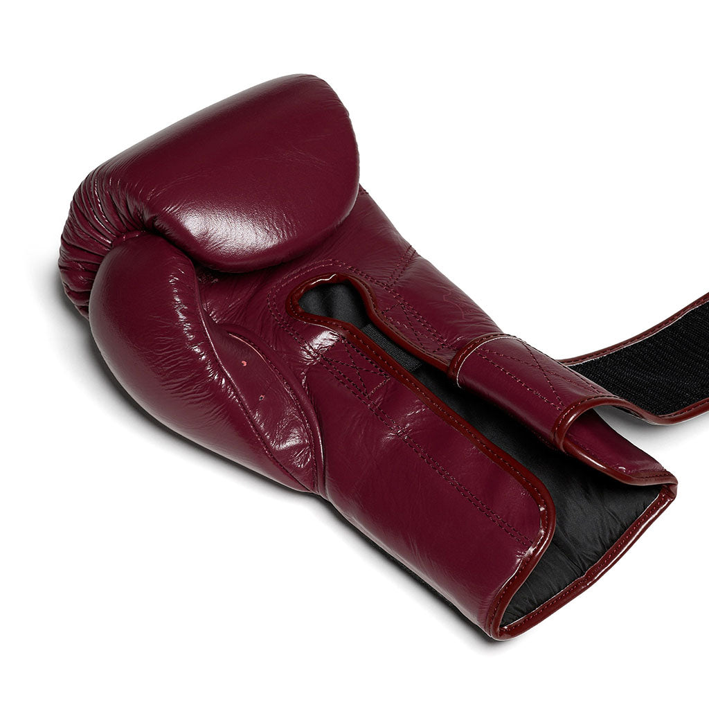Flow - Challenge Boxhandschuhe - Echt Leder - Dunkelrot