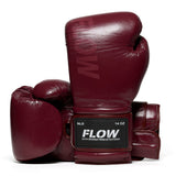 Flow - Challenge Boxhandschuhe - Echt Leder - Dunkelrot