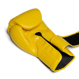 Flow - Challenge Boxhandschuhe - Echt Leder - Gelb