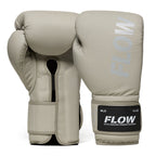 Flow - Challenge Boxhandschuhe - Echt Leder - Grau