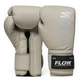 Flow - Challenge Boxhandschuhe - Echt Leder - Grau