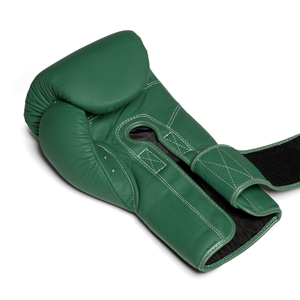 Flow - Challenge Boxhandschuhe - Echt Leder - Grün