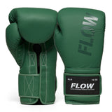Flow - Challenge Boxhandschuhe - Echt Leder - Grün
