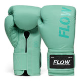 Flow - Challenge Boxhandschuhe - Echtes Leder - Hellgrün
