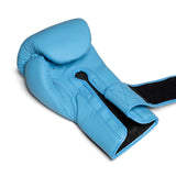 Flow - Challenge Boxhandschuhe - Echt Leder - Hellblau