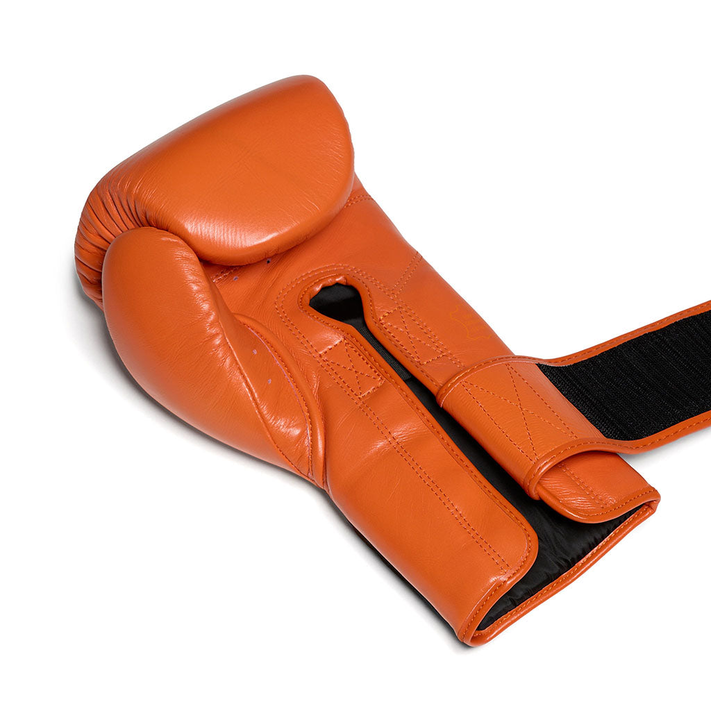 Flow - Challenge Boxhandschuhe - Echt Leder - Orange